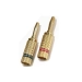 NorStone BANANA PLUGS GOLD/SET OF 4