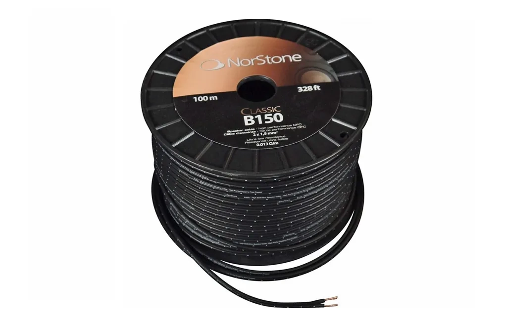NorStone CLASSIC 150  SPEAKER CABLE/100 M BLACK