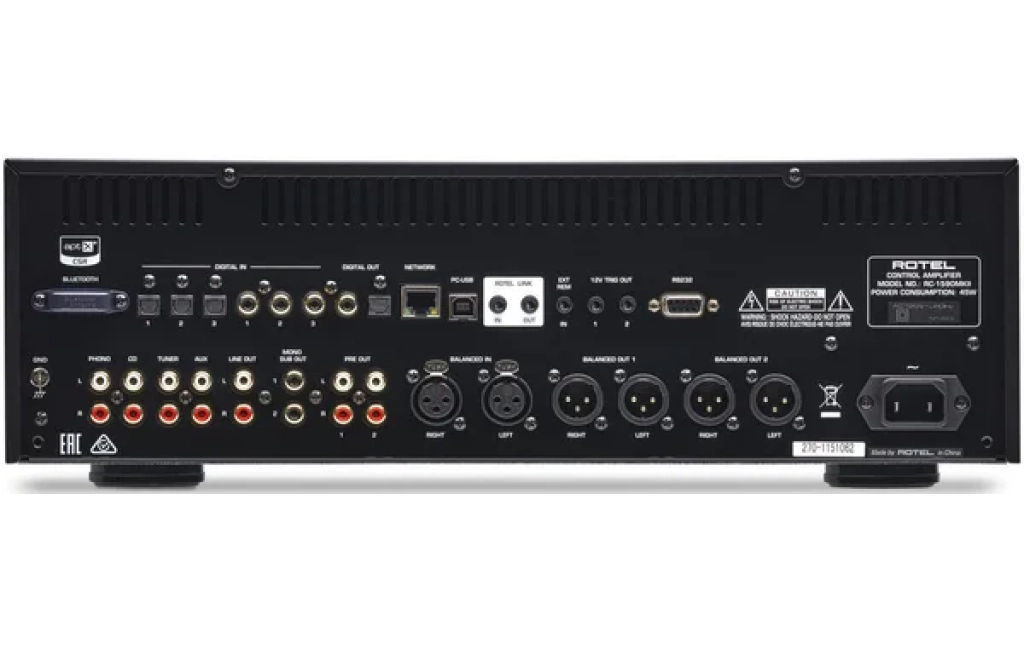 Rotel  RC-1590 MkII Black